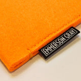Samsung Galaxy Tab S9 / S9+ / S9 ULTRA / S9 FE (2023) felt sleeve case WITH STRAP, 12 great colours, UK made