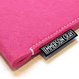 Samsung Galaxy Tab S9 / S9+ / S9 ULTRA / S9 FE (2023) felt sleeve case WITH STRAP, 12 great colours, UK made