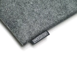 reMarkable 1 felt sleeve case with premium leather corners