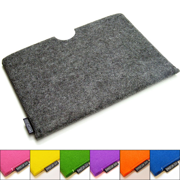 MacBook AIR felt case sleeve, 12 great colours, UK made